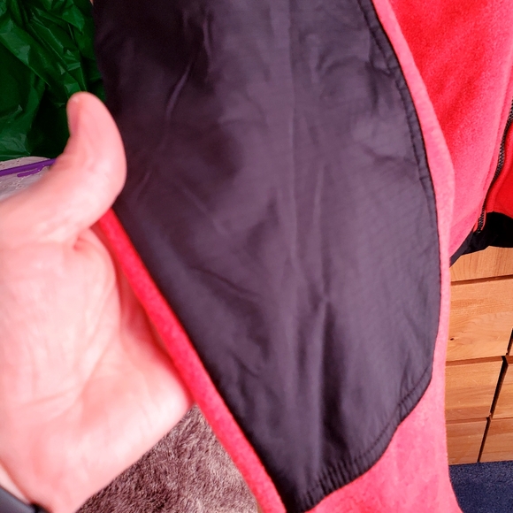 NWT Mountain Hardwear Men's Orange & Black First Tracks Fleece Jacket Medium - Picture 5 of 10